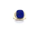 9ct Yellow Gold Lapis Lazuli Ring