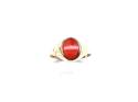 9ct Yellow Gold Carnelian Signet Ring