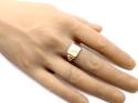 9ct Yellow Gold Plain Signet Ring