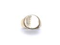 9ct Yellow Gold Round Signet Ring