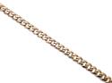 9ct Yellow Gold Flat Curb Bracelet