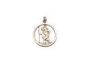 9ct Yellow Gold St.Christopher Pendant