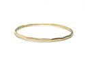 9ct Yellow Gold Patterned Bangle