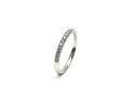 Silver CZ Eternity Ring