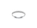 Silver CZ Eternity Ring