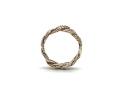 9ct Yellow Gold Rope Design Ring