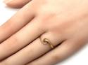 9ct Yellow Gold Swirled design Ring