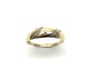 9ct Yellow Gold Patterned Ring