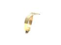 9ct Yellow Gold Patterned Wishbone Ring