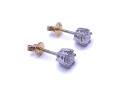 18ct Diamond Stud Earrings 0.96ct