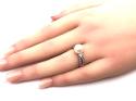 14ct Pearl & Diamond Solitaire Ring