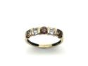 9ct Yellow Gold CZ Fancy Ring