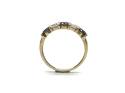 9ct Yellow Gold CZ Fancy Ring