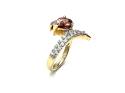 9ct Tourmaline & Zircon Ring