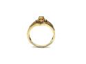 9ct Yellow Gold Sapphire & Diamond Ring