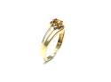 9ct Yellow Gold Sapphire & Diamond Ring