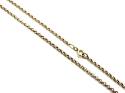 9ct Yellow Gold Belcher Anklet Chain