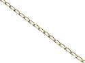 9ct Yellow Gold Flat Curb Anklet Chain