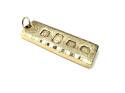 9ct Yellow Gold Ingot Pendant