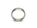 Titanium Brushed & Polished Ring 6mm