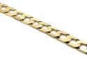 9ct Yellow Gold Square Curb Bracelet