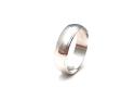 9ct White Gold Wedding Ring 6mm