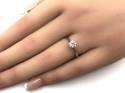 Platinum Diamond Solitaire Ring