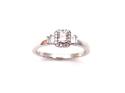 18ct White Gold Diamond Cluster Ring