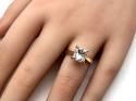 18ct Princess Cut Diamond Solitaire Ring 3.01ct