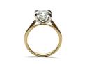 18ct Princess Cut Diamond Solitaire Ring 3.01ct