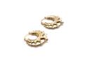 9ct Yellow Gold Creole Earrings 18mm