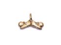 9ct Yellow Gold Football Boots Charm