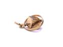 9ct Yellow Gold Spinning Dice Charm