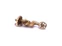 9ct Yellow Gold Circus Clown Charm