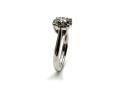 9ct White Gold Diamond Halo Ring