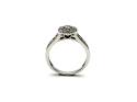 18ct White Gold Diamond Cluster Ring