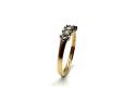 9ct Yellow Gold 5 Stone Diamond Ring