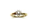 9ct Yellow Gold Diamond Cluster Ring