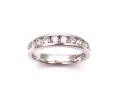 Platinum Channel Set Diamond Eternity Ring 0.75ct