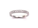 Platinum Diamond Eternity Ring 0.33ct