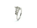 Silver CZ Princess Tiara Ring