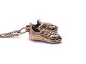 9ct Football Boots Pendant & Chain