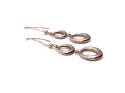 9ct Yellow Gold Double Loop Earrings