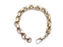 9ct Yellow Gold Oval Belcher Bracelet