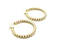 9ct Yellow Gold Twisted Hoops