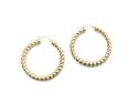 9ct Yellow Gold Twisted Hoops