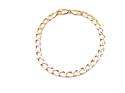 9ct Yellow Gold Flat Curb Bracelet