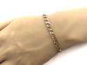 9ct Yellow Gold Flat Curb Bracelet