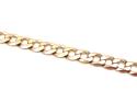 9ct Yellow Gold Flat Curb Bracelet