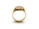 18ct Yellow Gold Seal Signet Ring